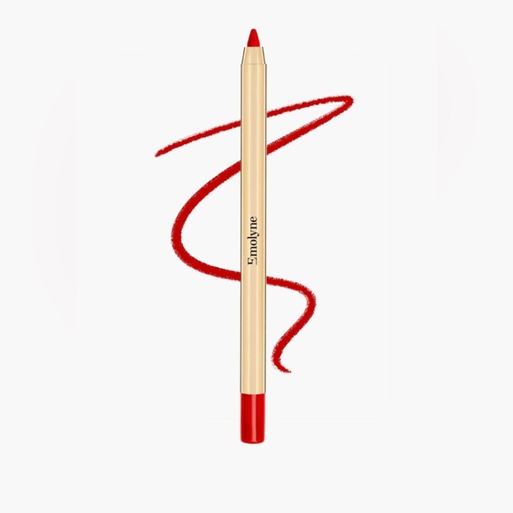 🏷️ SALE - NEW Emolyne Metamorphosis Lipstick & Liner Port Elizabeth Candy Red - Picture 3 of 4
